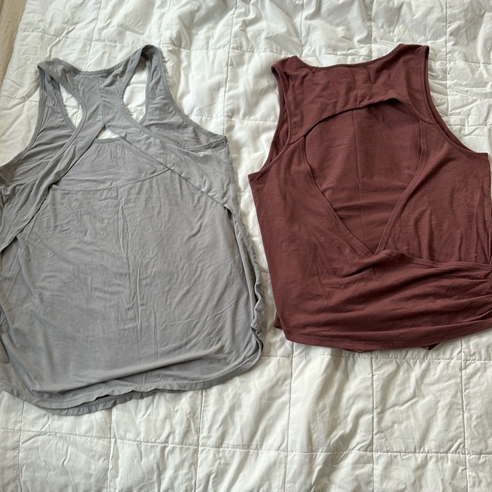 Two Hylete tank tops.